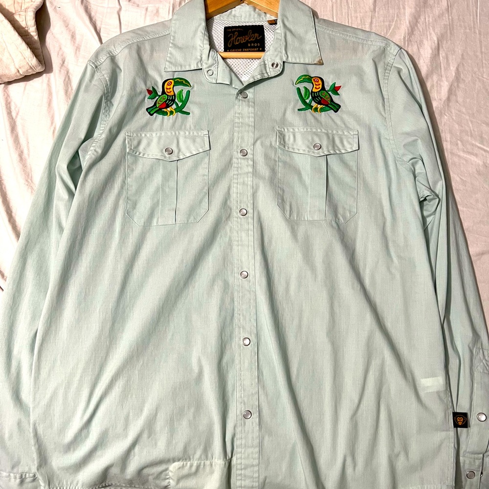 Howler Brothers Tucan button down